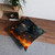 Elemental Fury - Tufted Floor Pillow, Square