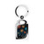 Midnight Magic - Rectangle Photo Keyring
