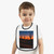 Twilight Desert Dreams - Baby Contrast Trim Jersey Bib