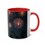 Midnight Magic - Two-Tone Coffee Mugs, 11oz