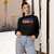 Twilight Desert Dreams - Women's Cropped Fleece Pullover