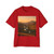Golden Hour Valley - Men's Heavy Oversized Tee