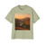 Golden Hour Valley - Men's Heavy Oversized Tee