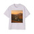 Golden Hour Valley - Men's Heavy Oversized Tee