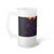Ethereal Twilight Garden - Frosted Glass Beer Mug
