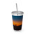 Twilight Desert Dreams - Sunsplash Tumbler with Straw, 16oz