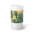 Tropical Leaf Fusion - Frosted Glass Beer Mug