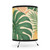 Tropical Leaf Fusion - Tripod Lamp with High-Res Printed Shade, US\CA plug