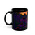 Ethereal Twilight Garden - Black Mug (11oz, 15oz)