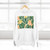Tropical Leaf Fusion - Three-Panel Fleece Hoodie