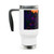 Ethereal Twilight Garden - Stainless Steel Travel Mug with Handle, 14oz