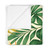 Tropical Leaf Fusion - Soft Fleece Baby Blanket