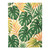 Tropical Leaf Fusion - Baby Swaddle Blanket