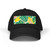 Tropical Leaf Fusion - Denim Hat (Embroidery)