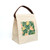 Tropical Leaf Fusion - Canvas Lunch Bag With Strap