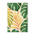 Tropical Leaf Fusion - Softcover Notebook, A5