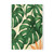 Tropical Leaf Fusion - Softcover Notebook, A5