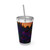 Ethereal Twilight Garden - Sunsplash Tumbler with Straw, 16oz