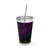 Ethereal Twilight Garden - Sunsplash Tumbler with Straw, 16oz