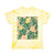 Tropical Leaf Fusion - Tie-Dye Tee, Cyclone