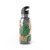 Tropical Leaf Fusion - Stainless Steel Water Bottle With Straw, 20oz