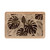 Tropical Leaf Fusion - Wooden Cutting Board (Engraving)