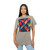 Kaleidoscopic Symmetry - Acid Washed Round Neck Tee