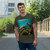 Dancing Sea Turtles - Single Jersey T-shirt