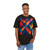 Kaleidoscopic Symmetry - Men's Acid Washed Heavy Oversize Tee