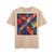 Kaleidoscopic Symmetry - Men's Acid Washed Heavy Oversize Tee