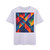 Kaleidoscopic Symmetry - Men's Acid Washed Heavy Oversize Tee