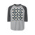 Dynamic Symmetry - Unisex Three-Quarter Sleeve Raglan Shirt