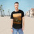 Golden Hour Valley - Men's Jersey Curved Hem Tee