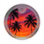 Electric Sunset Vibes - Decorative Ornament