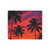 Electric Sunset Vibes - Rectangular Mouse Pad