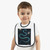 Celestial Serpent Dance - Baby Contrast Trim Jersey Bib