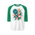 Dynamic Intersections - Unisex Three-Quarter Sleeve Raglan Shirt