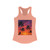 Electric Sunset Vibes - Women's Ideal Racerback Tank