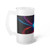 Quantum Pulse - Frosted Glass Beer Mug