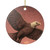 Sacred Eagle Flight - Ceramic Ornaments, 2-Side Print