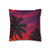 Electric Sunset Vibes - Spun Polyester Square Pillowcase