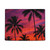 Electric Sunset Vibes - Polyester Blanket