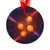 Quantum Pulse - Acrylic Ornament with Ribbon