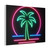 Neon Paradise - Matte Canvas, Stretched, 1.25"