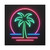 Neon Paradise - Matte Canvas, Stretched, 1.25"