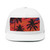 Electric Sunset Vibes - Flat Bill Cap (Embroidery)