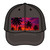 Electric Sunset Vibes - Trucker Retro Hat