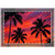 Electric Sunset Vibes - Throw Pillow