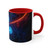 Quantum Pulse - Colorful Accent Mugs, 11oz