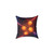 Quantum Pulse - Square Poly Canvas Pillow